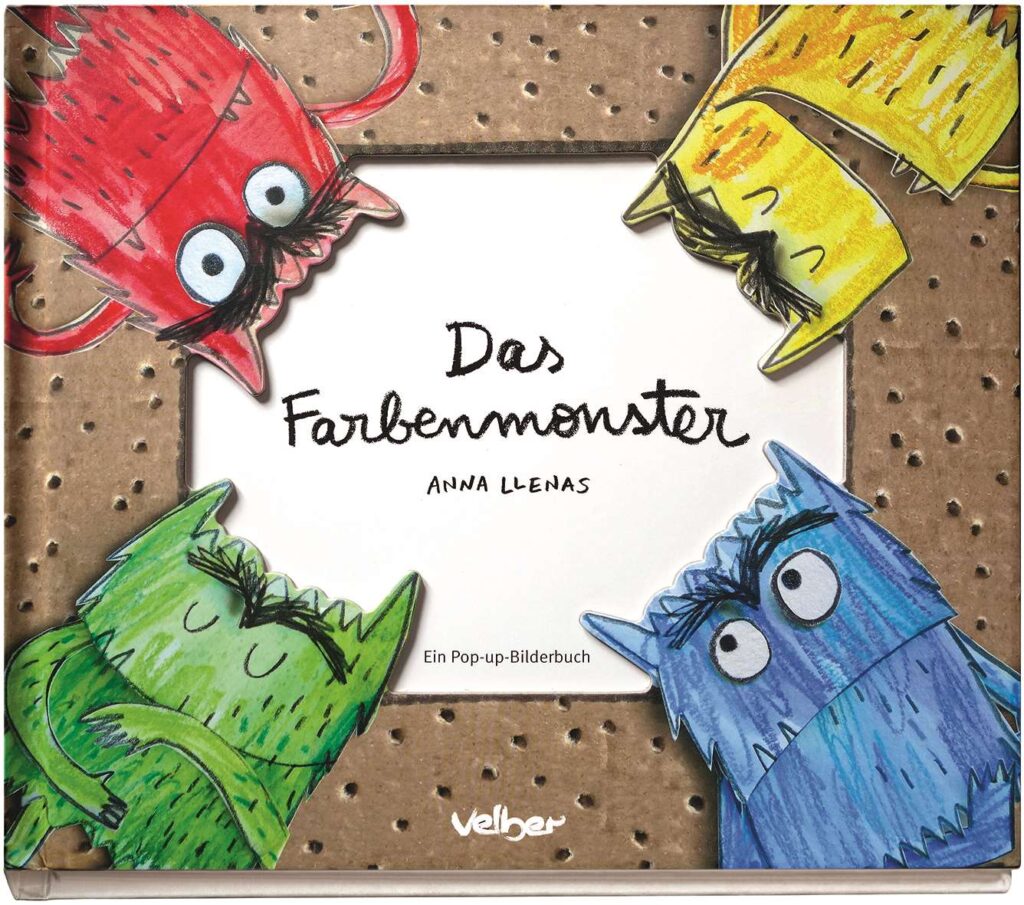 Buchcover: Das Farbenmonster - Ein Pop-up-Bilderbuch
