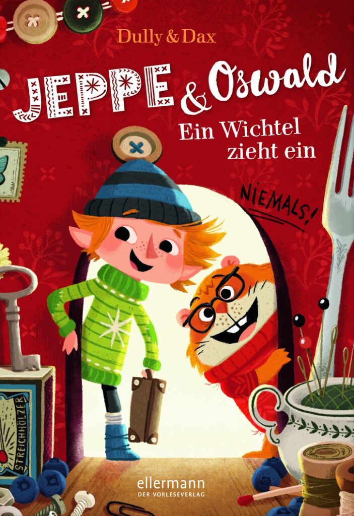 Buchcover: Jeppe & Oswald - Ein Wichtel zieht ein