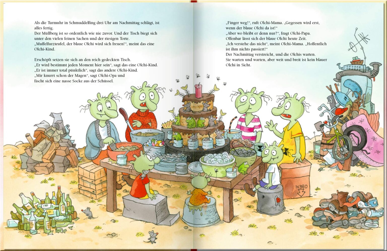 Die Olchis Feiern Geburtstag Kinderbuchlesen de die-olchis-feiern-geburtstag-kinderbuchlesen-de