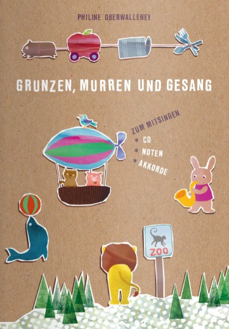 Buchcover: Grunzen, Murren und Gesang - Zum Mitsingen: CD, Noten, Akkorde