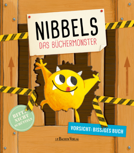 Buchcover: Nibbels – Das Büchermonster - Vorsicht: Bissiges Buch